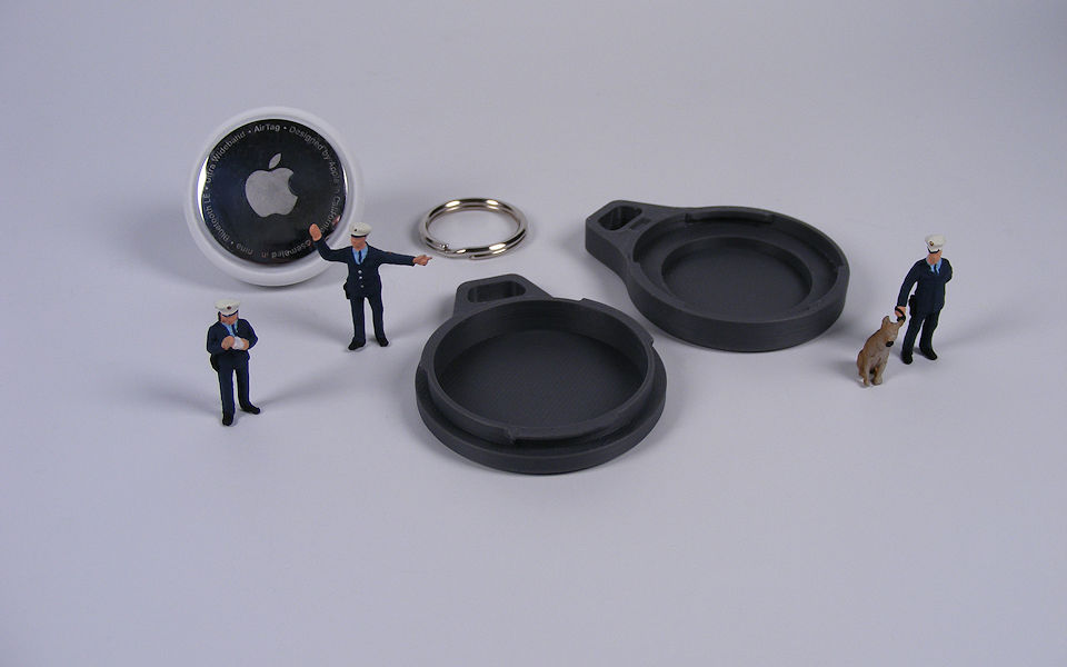 3D-Druck-Gehäuse für den Apple® AirTag 3D-Druck-Gehäuse für den Apple® AirTag