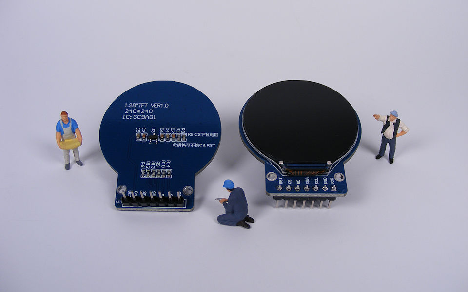 1.28 TFT-Display GC9A01 1.28 TFT-Display GC9A01