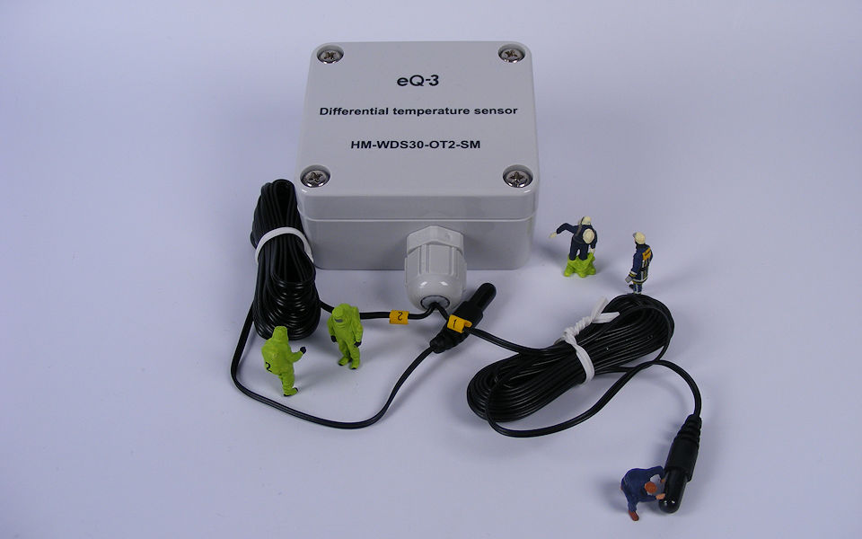 Homematic Differenz-Temperatur-Sensor (HM-WDS30-OT2-SM)