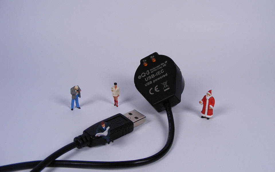 USB-Energiesensor für SmartMeter (USB-IEC)